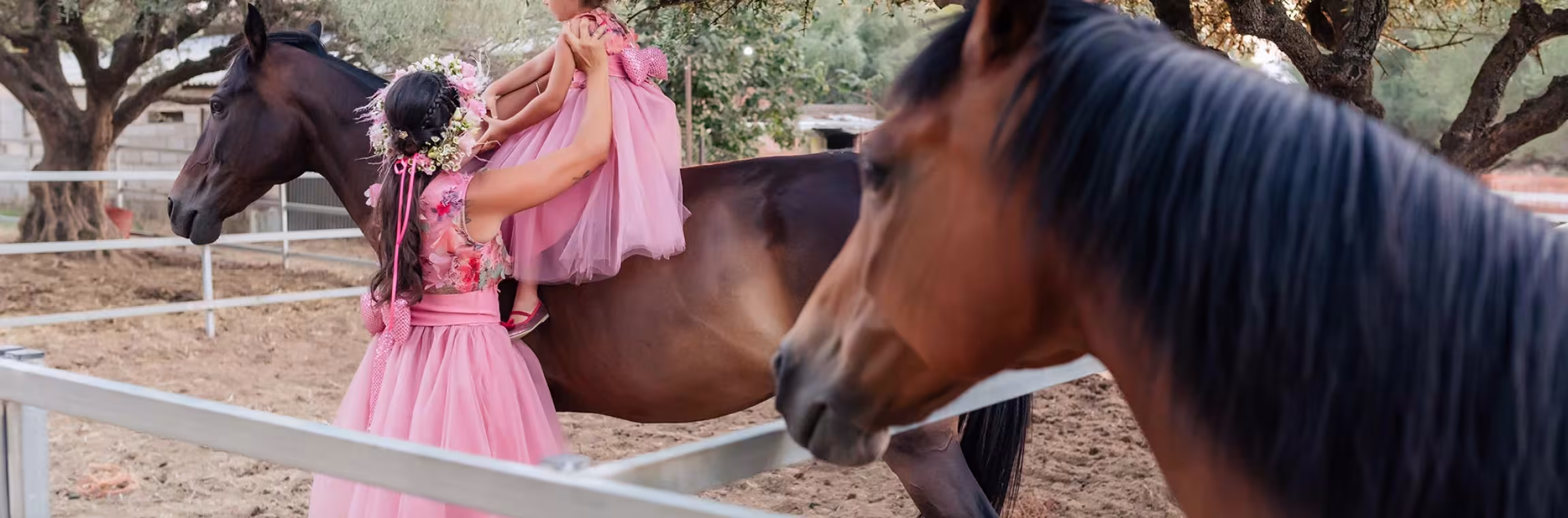 A Magical Christening at a Horse Club