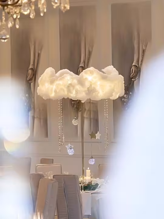 Cloud & Stars Winter Christening Theme&nbsp;