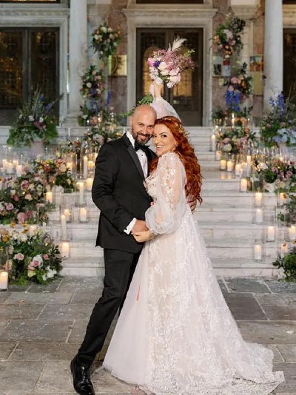 A Bridgerton Wedding in Greece