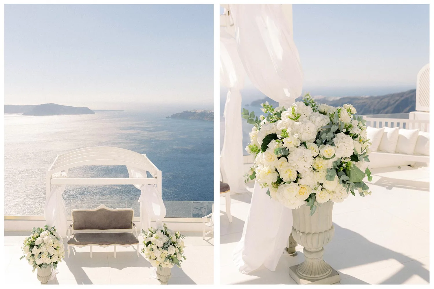 Santorini | Arabic wedding