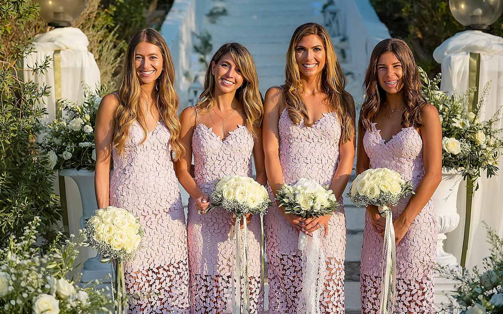 The-Bridesmaids-Are-Posing-While-They-Are-Waiting-For-The-Bride