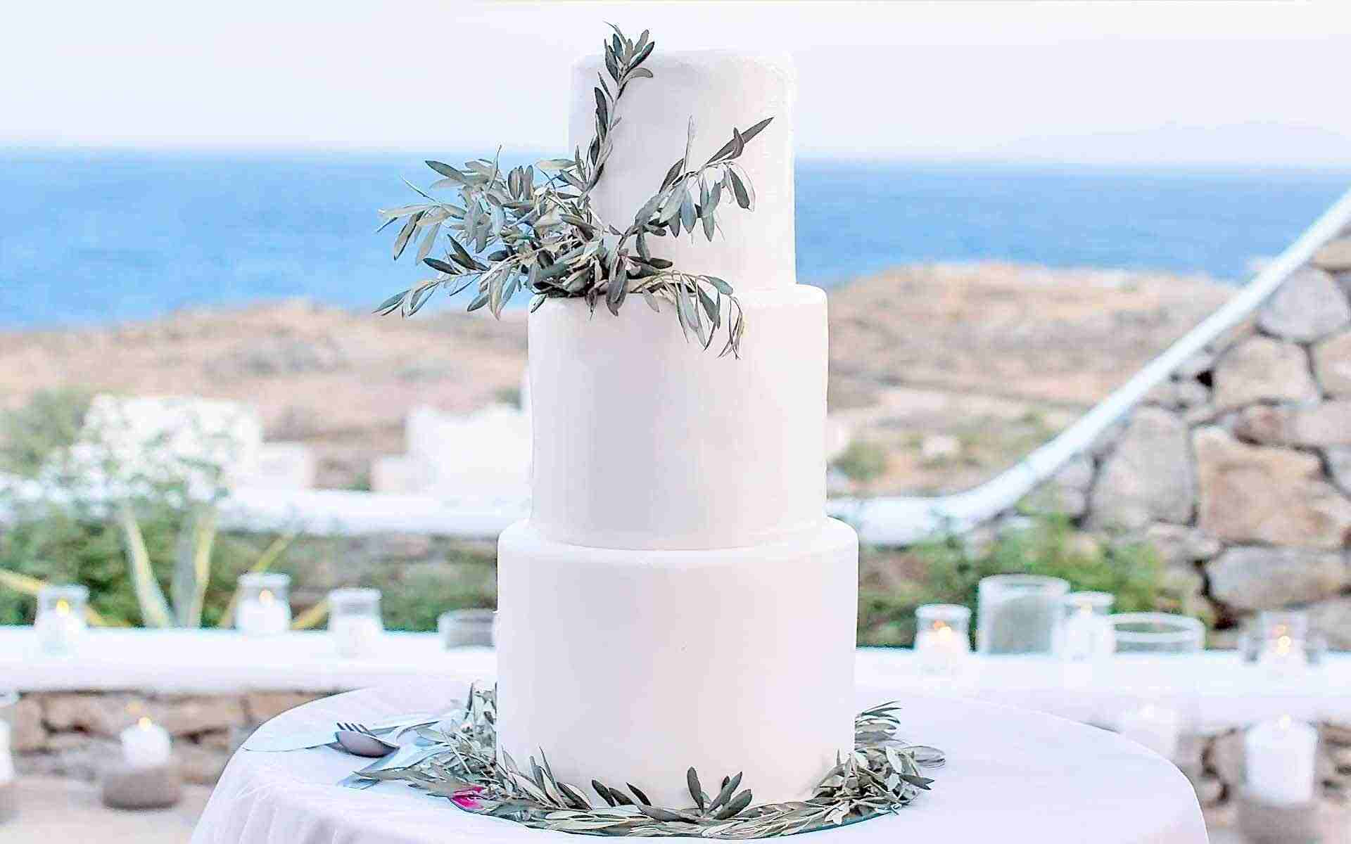 Olive-Branches-Wedding-Decorated-Cake-by-Diamond-Events-Wedding-Event-planning-services