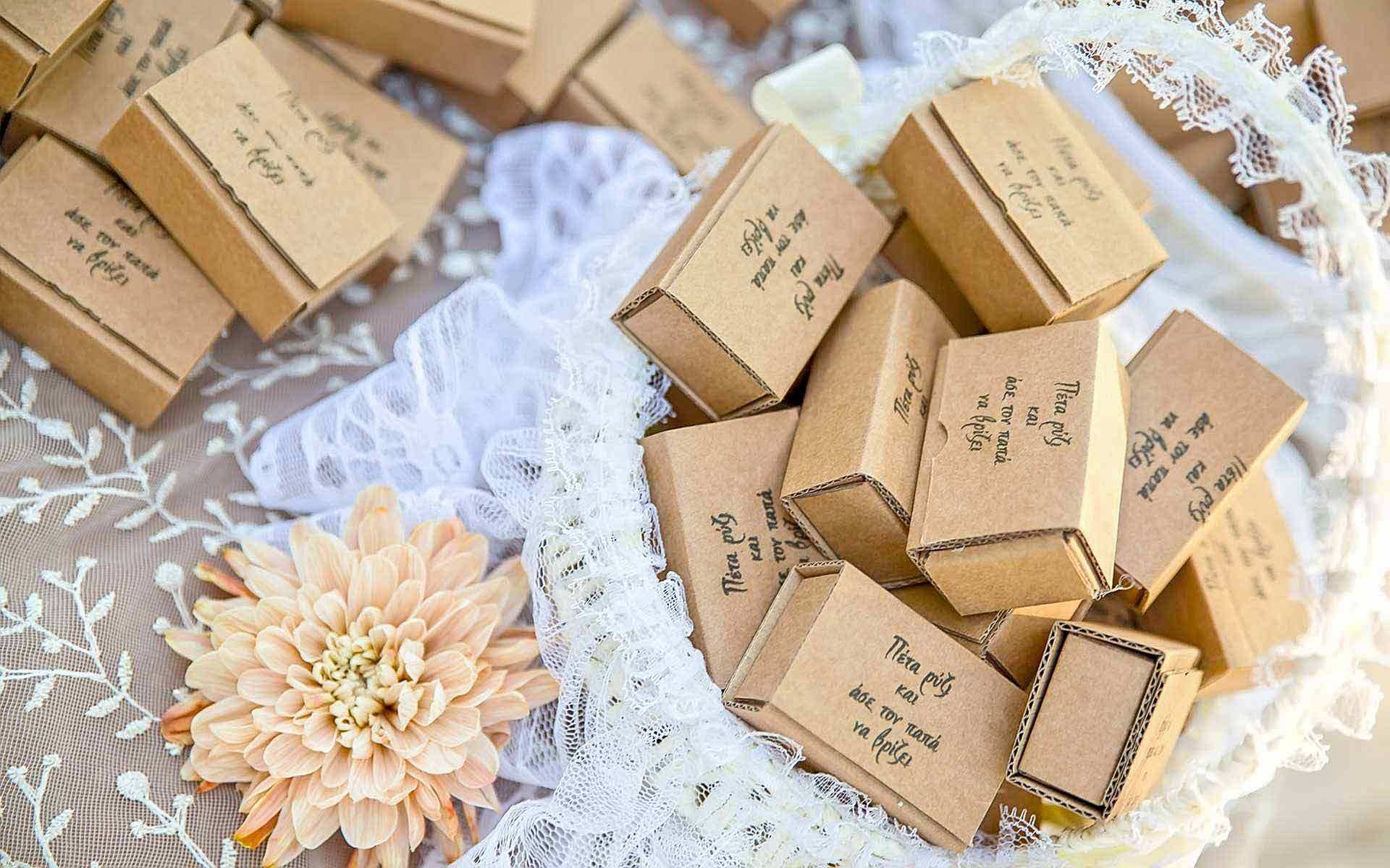 Customised-square-boxes-with-rice-for-the-traditional-rice-toss-by-Diamond-Events-Wedding-Event