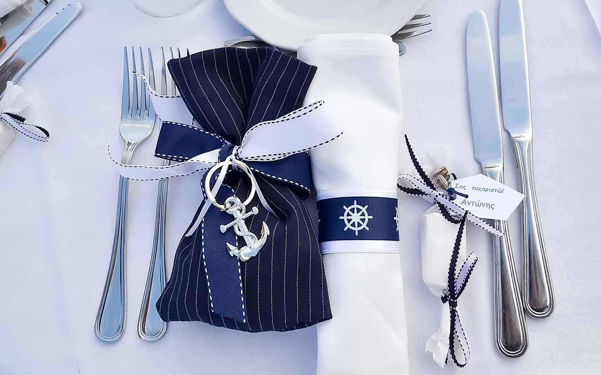 Nautical-Baptism-With-Blue-Navy-Pouk-With-Decorative-Metal-Anchor-Elements