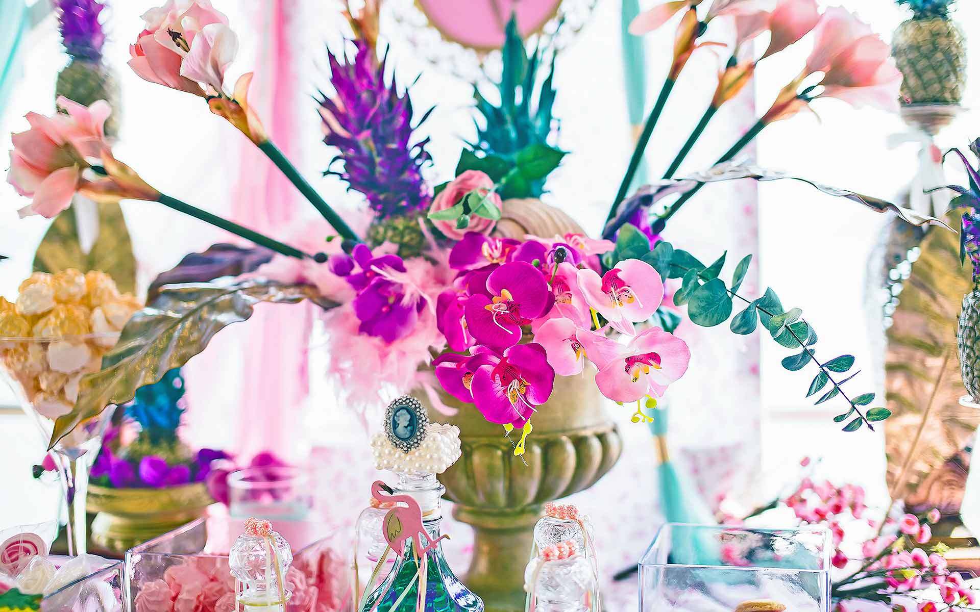 Orchid-Themed-Christening-Is-Perfect-For-Tropical-Hawaiian-Style-Baptism
