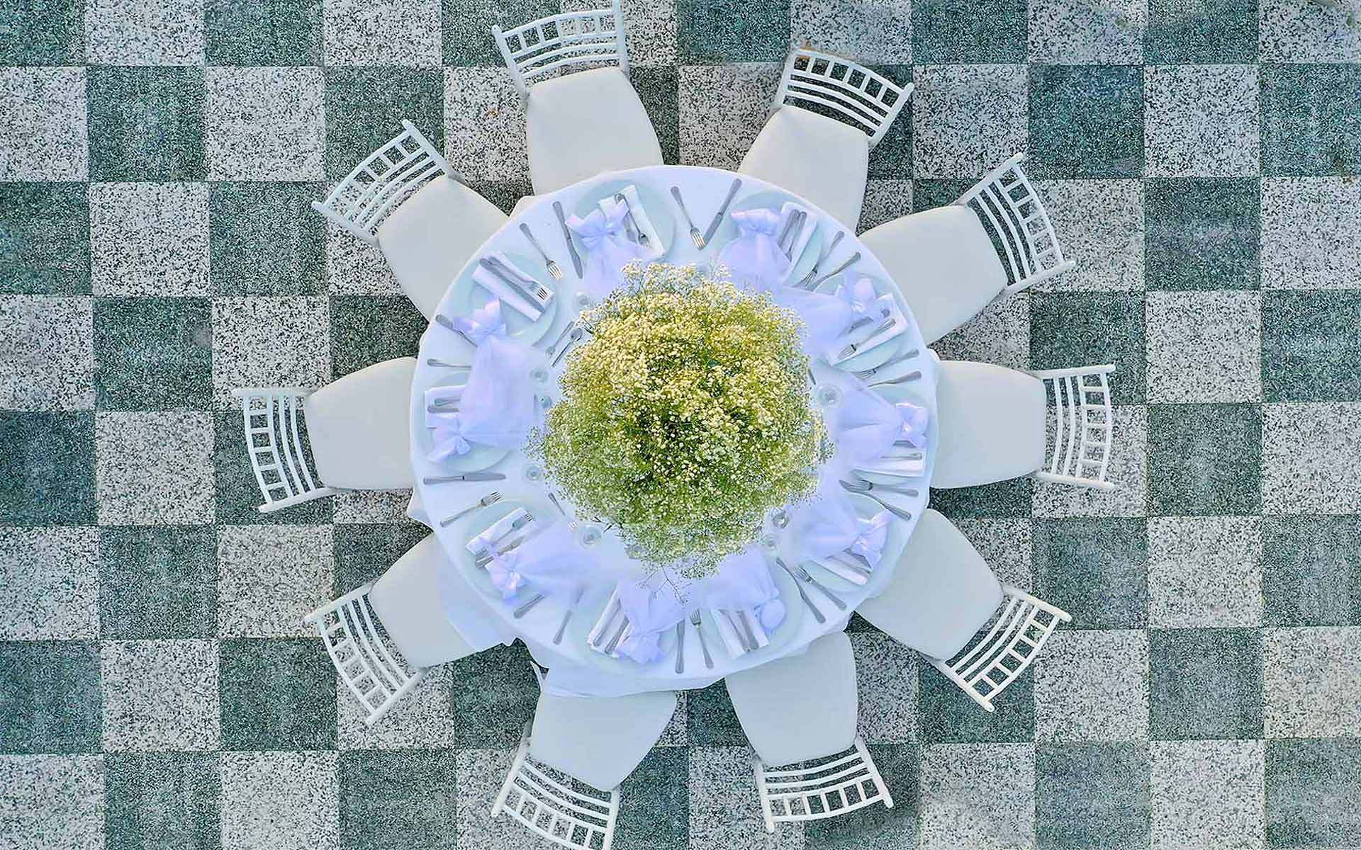 Lush Floral Decor by Rogdaki Events Trademark wedding and events agency