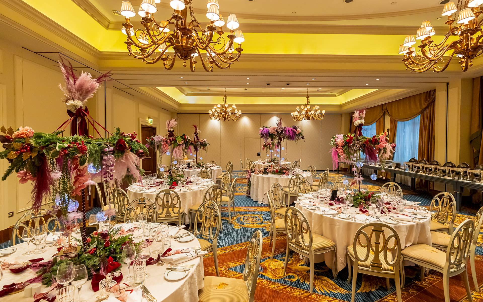 Grand Bretagne hotel wedding and baptism venue- set up by Rogdaki Events - Luxury Wedding & Event Planning Services in Greece