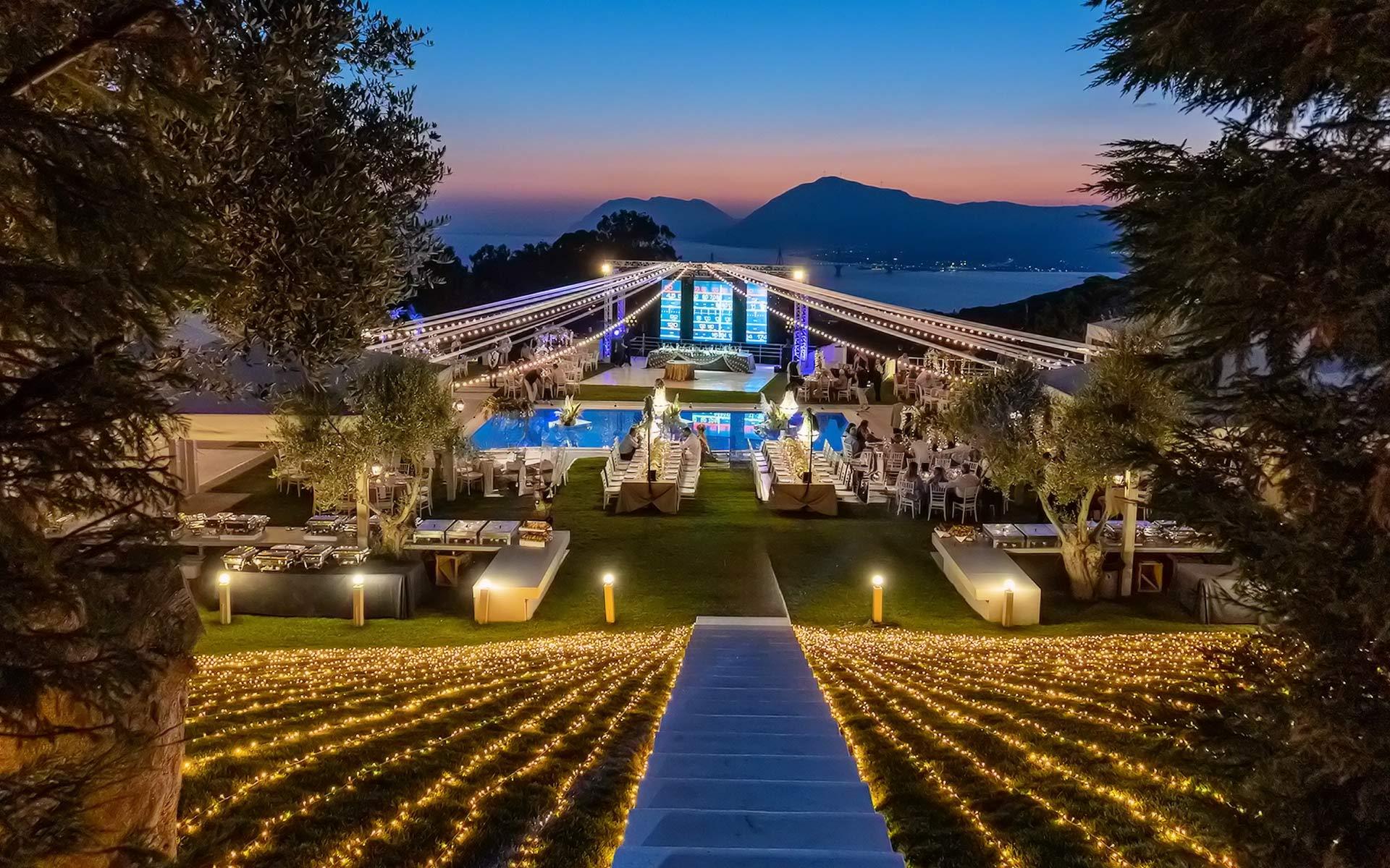 Idilofon wedding venue in Kastritsi - set up by Rogdaki Events -   Luxury Wedding & Event Planning Services in Greece