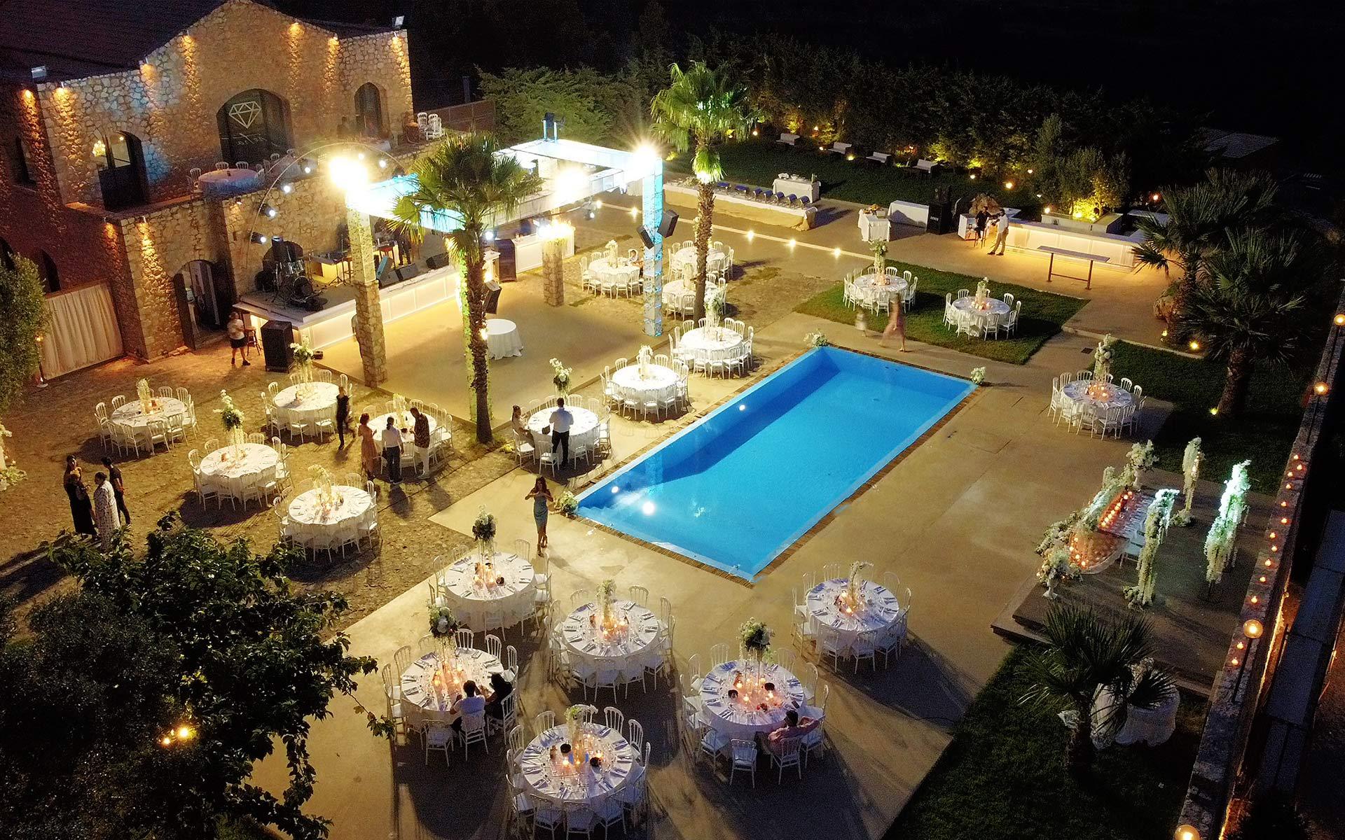 Ktima Pewtra wedding venue in Monemvasia - set up by Rogdaki Events-  Luxury Wedding & Event Planning Services in Greece