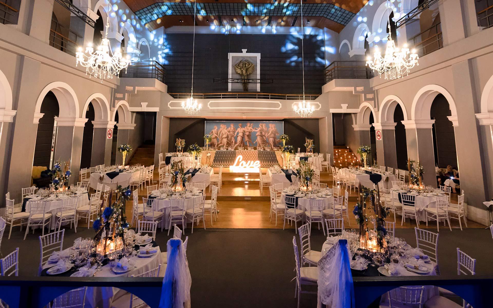 Royal wedding venue - set up by Rogdaki Events- Luxury Wedding & Event Planning Services in Greece