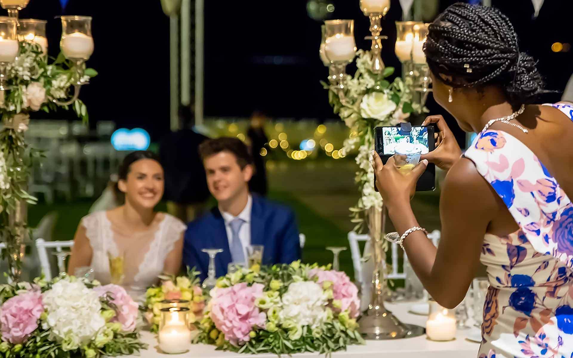 A-guest-while-capture-a-happy-couple-special-day-moment-by-Diamond-Events