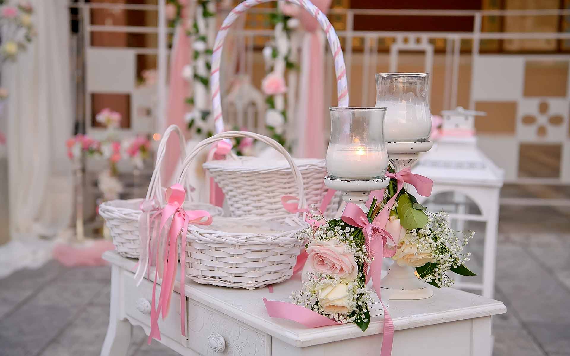Effortlessly romantic outdoor wedding ceremony decoration, rogdaki events trademark wedding planners