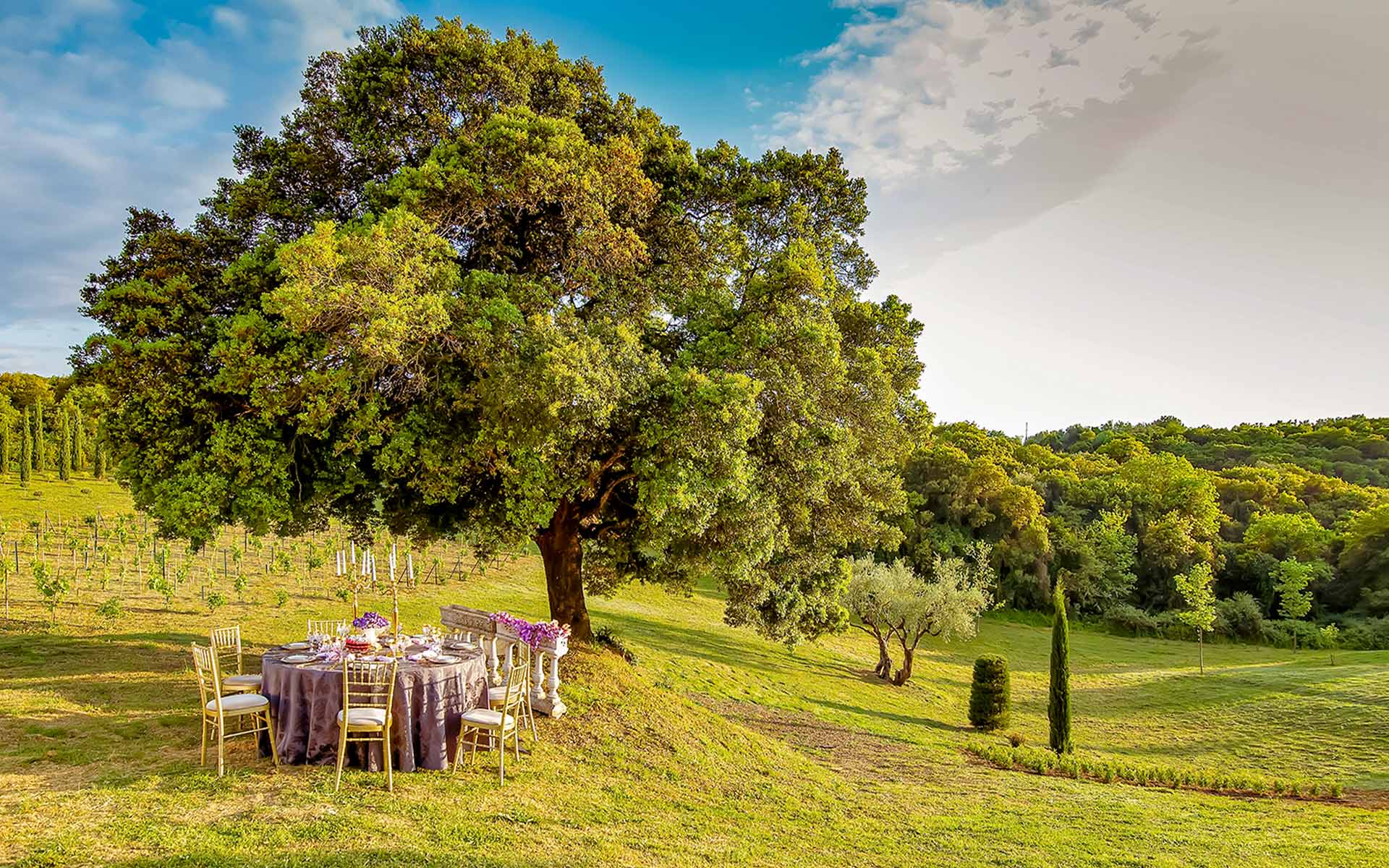 Luscious Garden - Inspired Wedding Table