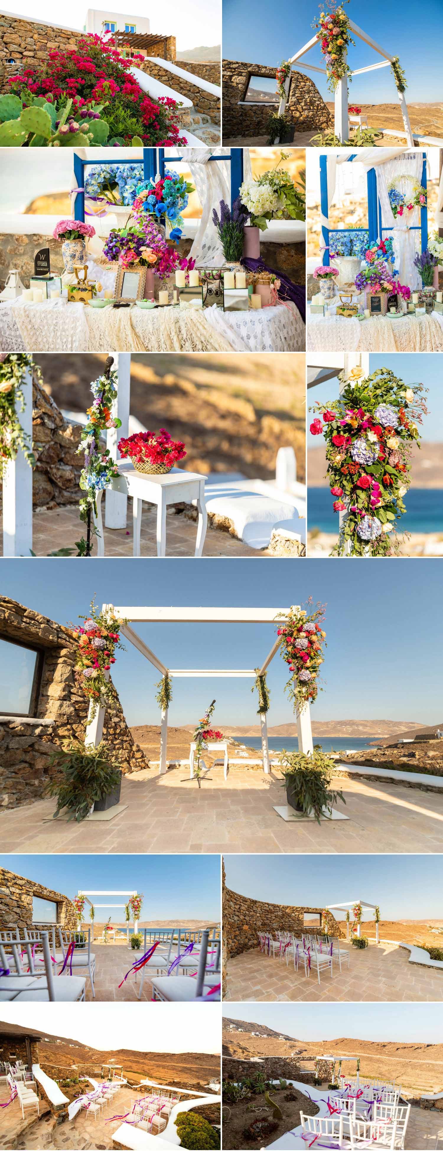 Wedding venue in mykonos, Greece