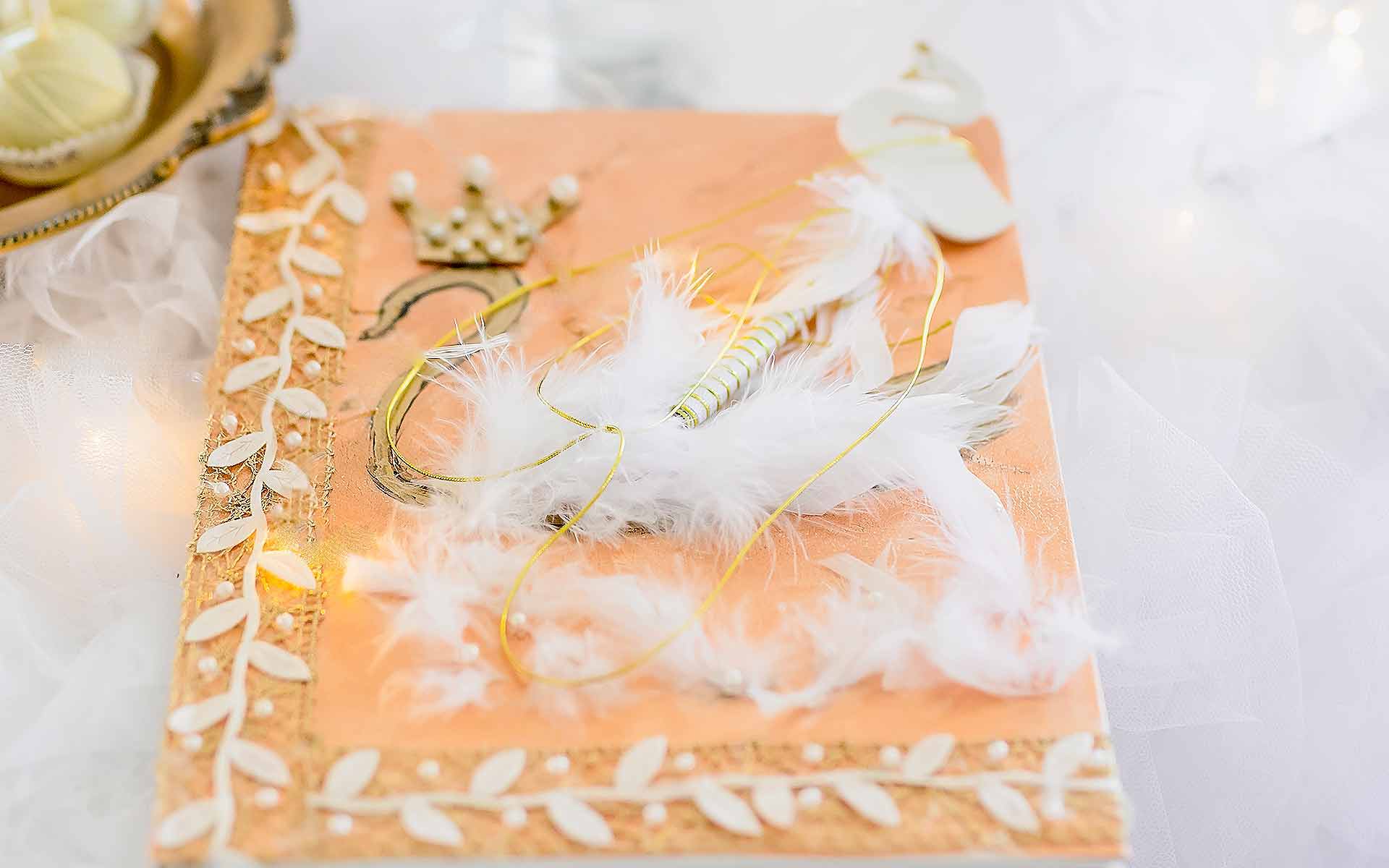 Whimsical Chic Swan theme Baptism Party