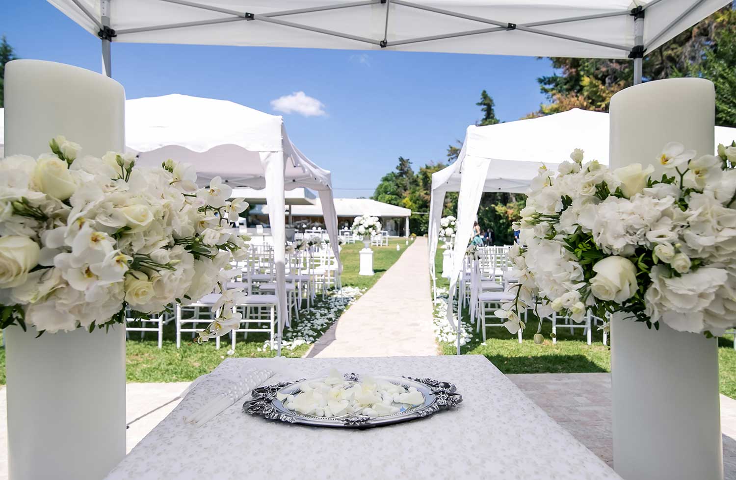 wedding flowers athens greece