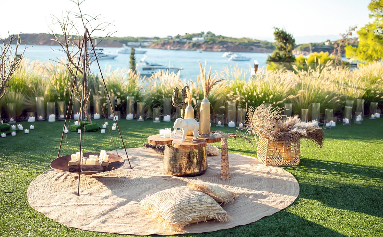 A jungle safari themed baptism for Dimitris in FS Astir hotel, Athens by Rogdaki Events