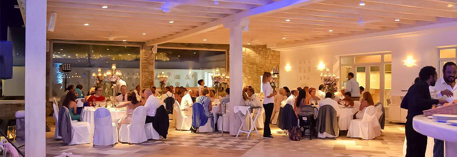 Saint John venue for A Lebanese Egyptian Wedding in Mykonos by Diamond Events event agency 2