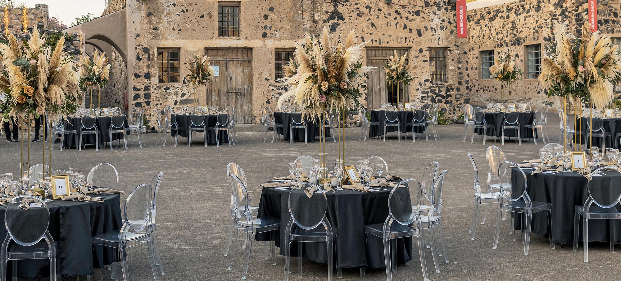 Σαντορίνη Γάμος στο Εργοστάσιο Ντομάτας Rogdaki Events Trademark