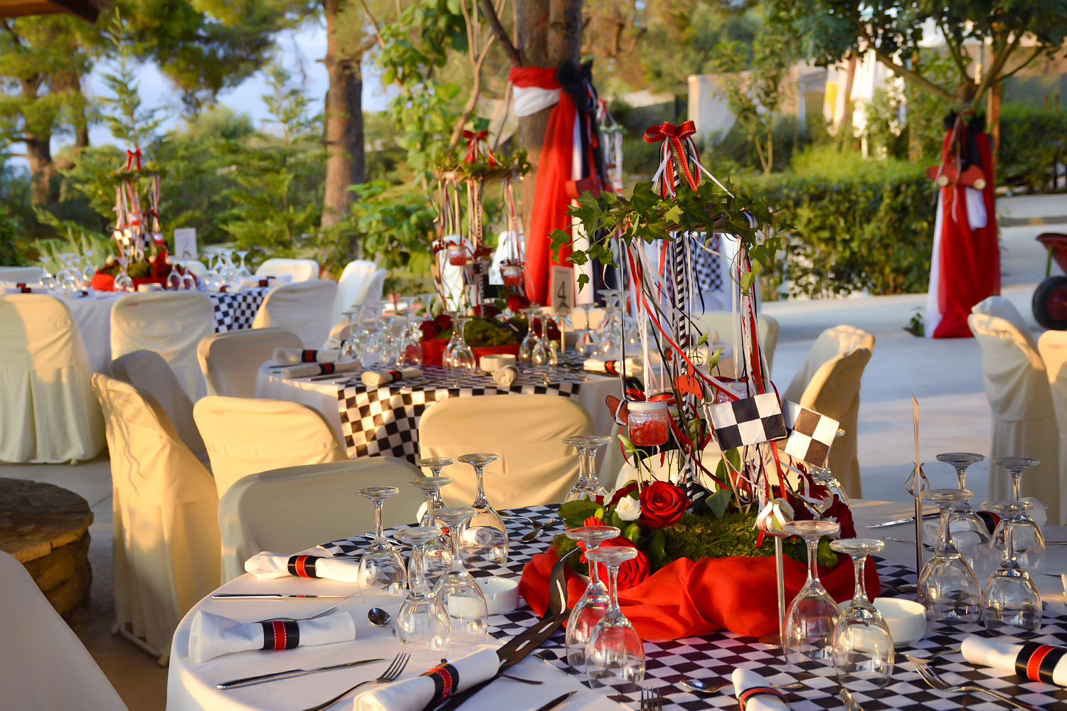 Formula one themed Christening in Poco Poco by Diamond Events Planning agency