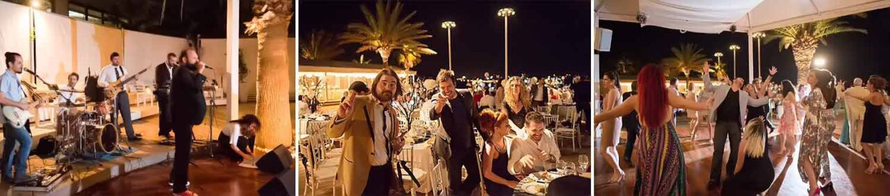Livieratos Kalidis as a guests at the Rock wedding at Vive Mar
