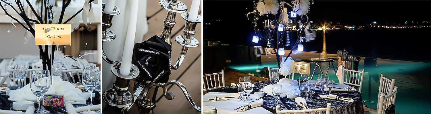 Ροκ Γάμος στην Αθηναϊκή Ριβιέρα 6 Simple Beautiful Black and White Wedding Ideas for a Rock wedding by Diamond Events