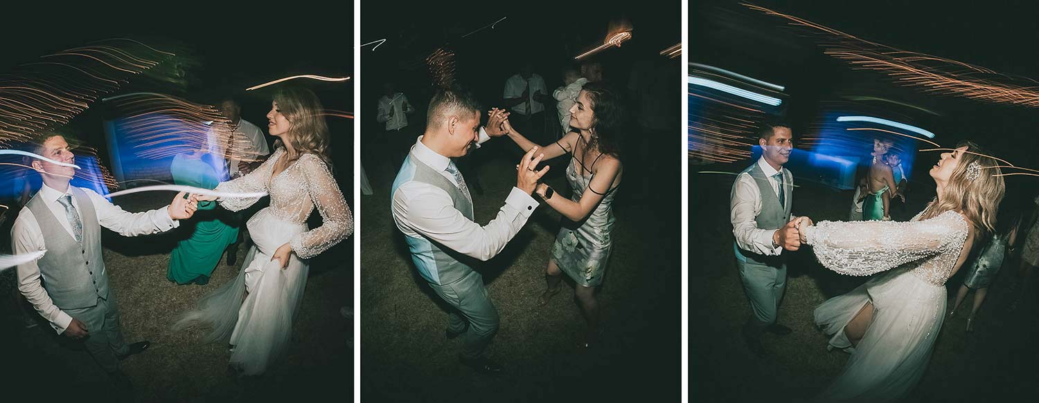 Κέρκυρα: Destination Micro Γάμος 29 41b Party time for the couple at their Micro wedding in Corfu from Rogdaki Events trademark 1