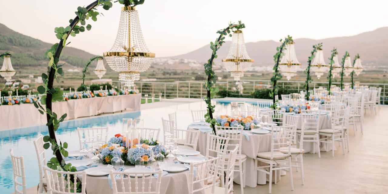 From Houston to Paros, a Lebanese Bride's Dream Wedding | Rogdaki Events