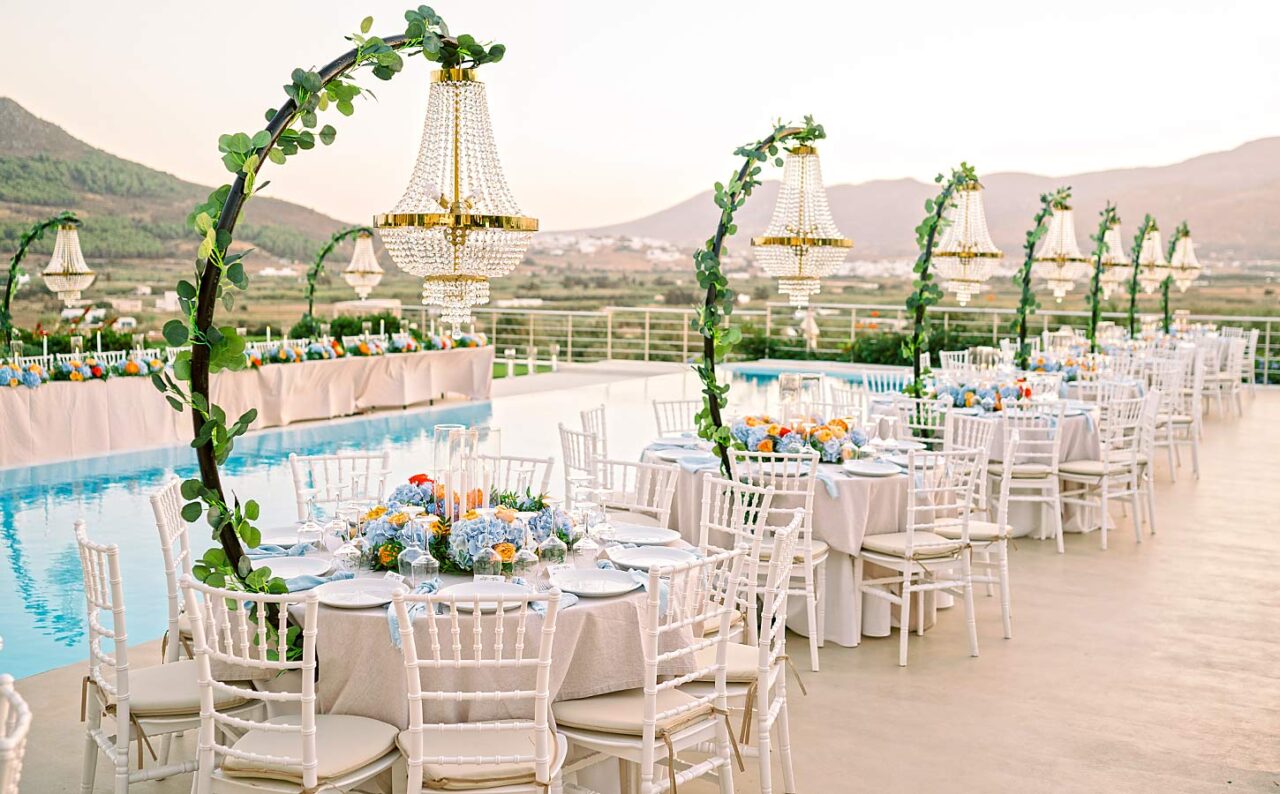 Villa Lebanesse Wedding in a Paros designed by Rogdaki Events Trademark