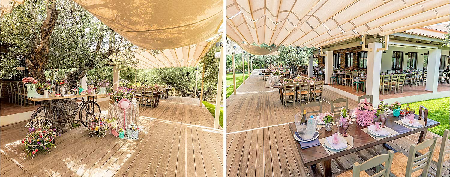 Αγγλική εξοχή | Θεματική Βάπτιση 8 Pride Prejudice inspired Baptism at Elaia panoramic view