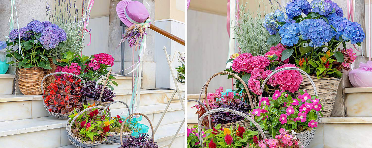 Αγγλική εξοχή | Θεματική Βάπτιση 2 Pride Prejudice inspired Baptism with blue and purple hydrangeas by Rogdaki Events 1