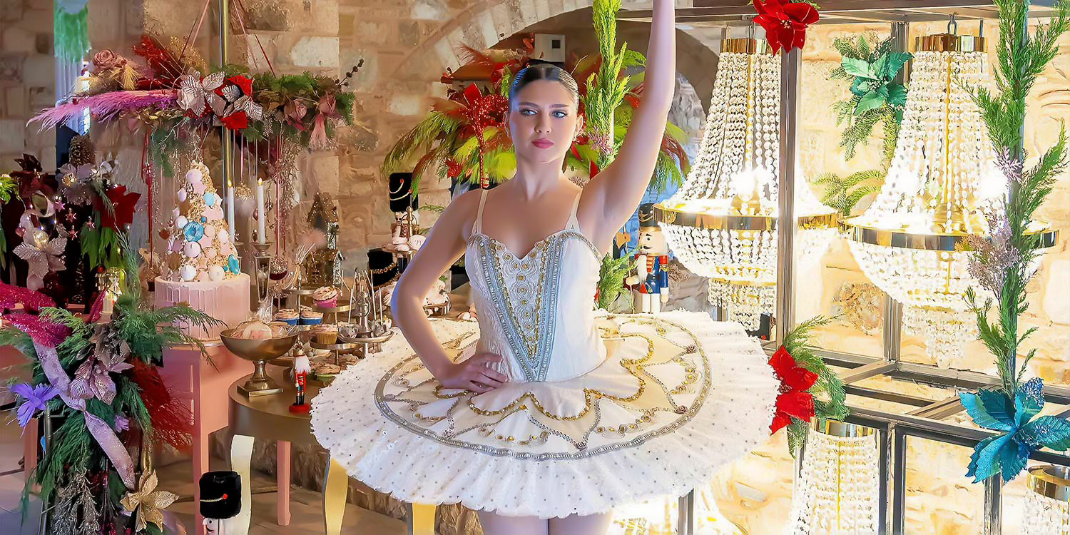 Μια Παραμυθένια Βάπτιση | Μπαλαρίνας & Καρυοθραύστη 22 A Magical Ballerina Rogdaki Events transforms Pyrgos Petreza into a fairytale like baptism setting with a stunning ballerina