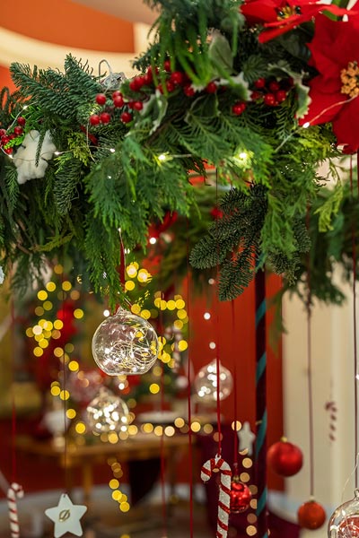 Christmas Vaptism in Athens laed decoration by Rogdaki Events Carousel