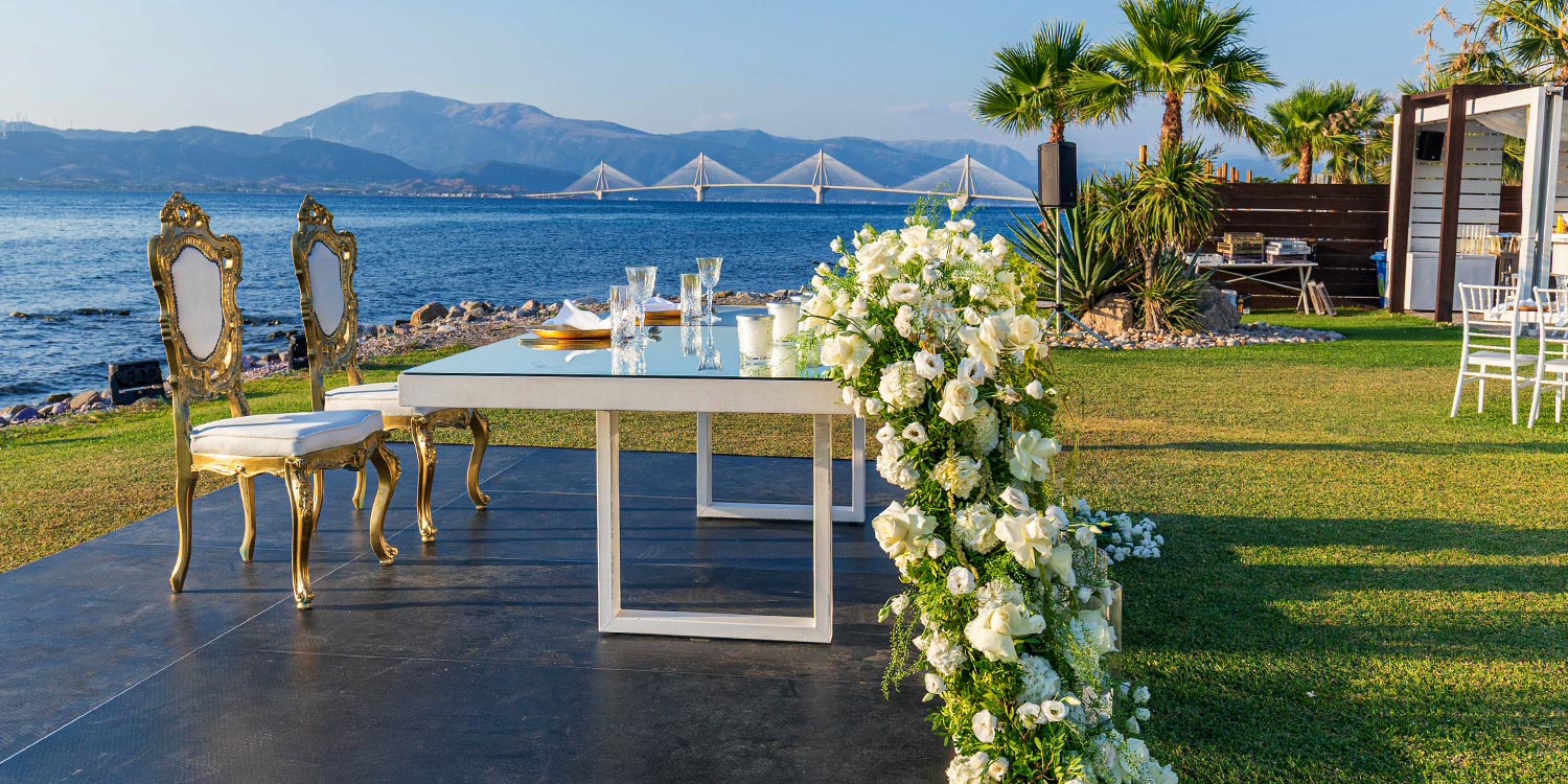 Παραθαλάσσιος Γάμος στην Πάτρα με Υψηλή Αισθητική 21 22
