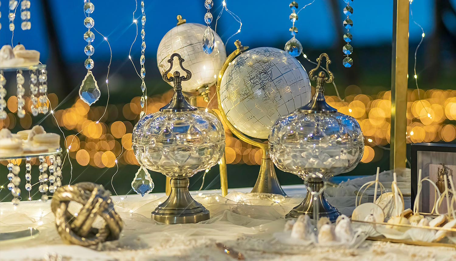 Trichonida Lake Wedding 32 A cohesive and luxurious lake wedding design at Pithari, expertly planned and executed by Rogdaki Events