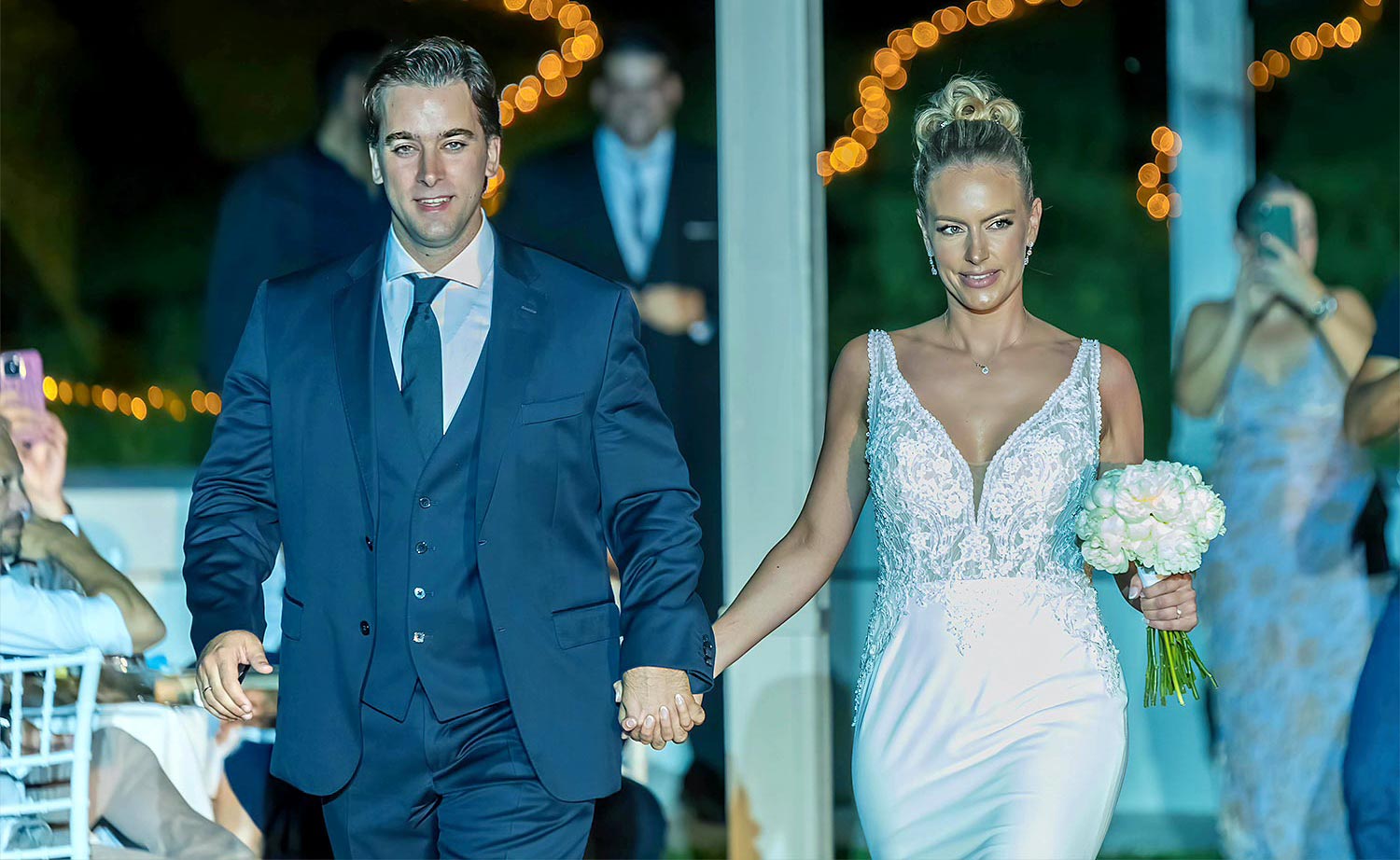 Ελληνικο-Γαλλικός Σικάτος Γάμος 29 Η Τζέσικα και ο Παναγιώτης στη δεξίωση που οργάνωσε η Rogdaki Events στο Ηδύλοφον