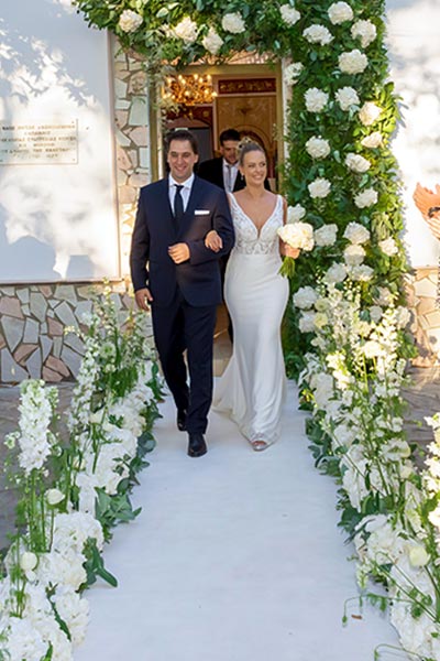 Jessica & Panagiotis at Agios Anastasios