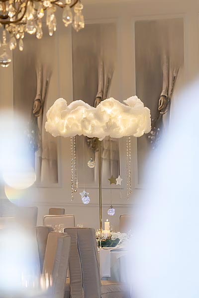 Cloud & Stars Winter Christening Theme at Ktima Pithari, Agrinio.