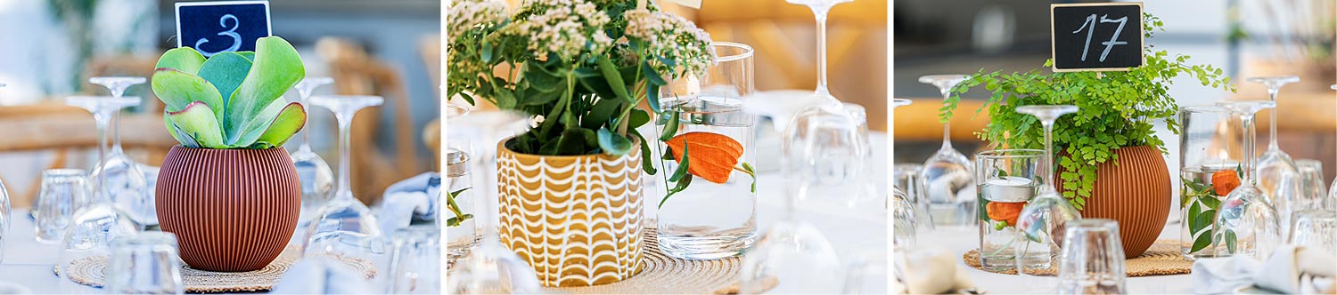 Event Styling στο Ace Hotel Athens 5 Curated εταιρικός στολισμός τραπεζιών με κεραμικά σκεύη και φυτά από τη Rogdaki Events Design στη Γλυφάδα