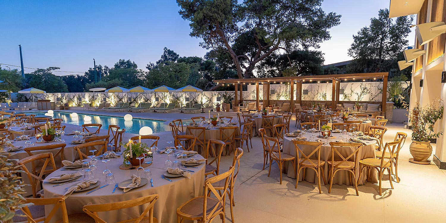 Business event organization on the Athens Riviera with the signature of Rogdaki Events Design.