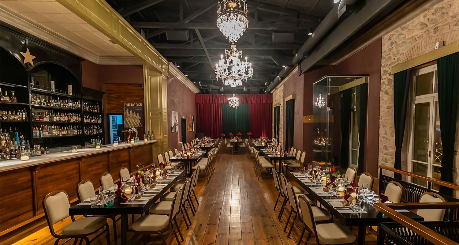 Ονομαστήρια Σεβασμιωτάτου Μητροπολίτου Πατρών 1 Εντυπωσιακή λήψη του Royal Theater όπου η Rogdaki Events διαμόρφωσε τον ιστορικό χώρο για τα γενέθλια του Μητροπολίτη Πατρών