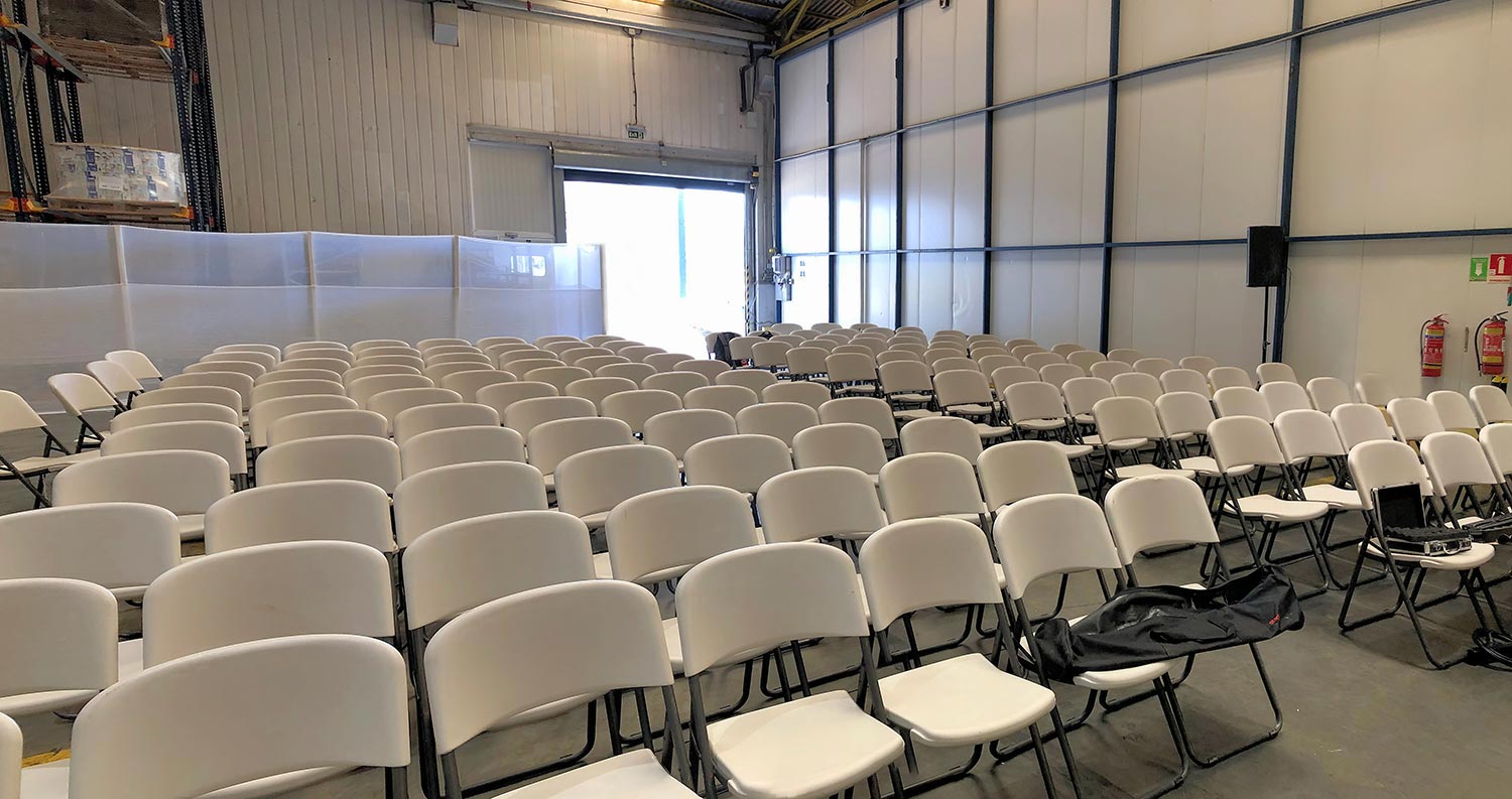 Friesland Campina Hellas: 2,000 Days of Safety at the NOUNOU Factory 7 Πλήρης διάταξη καθισμάτων από τη Rogdaki Events σε corporate event της FrieslandCampina