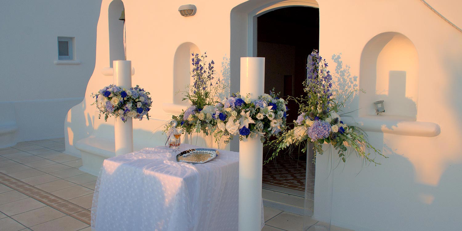 Mykonos | Japanese-Romanian Destination Wedding 9 A Mykonos ceremony uniting Japanese and Romanian traditions at Saint John, elegantly styled by Rogdaki Events team