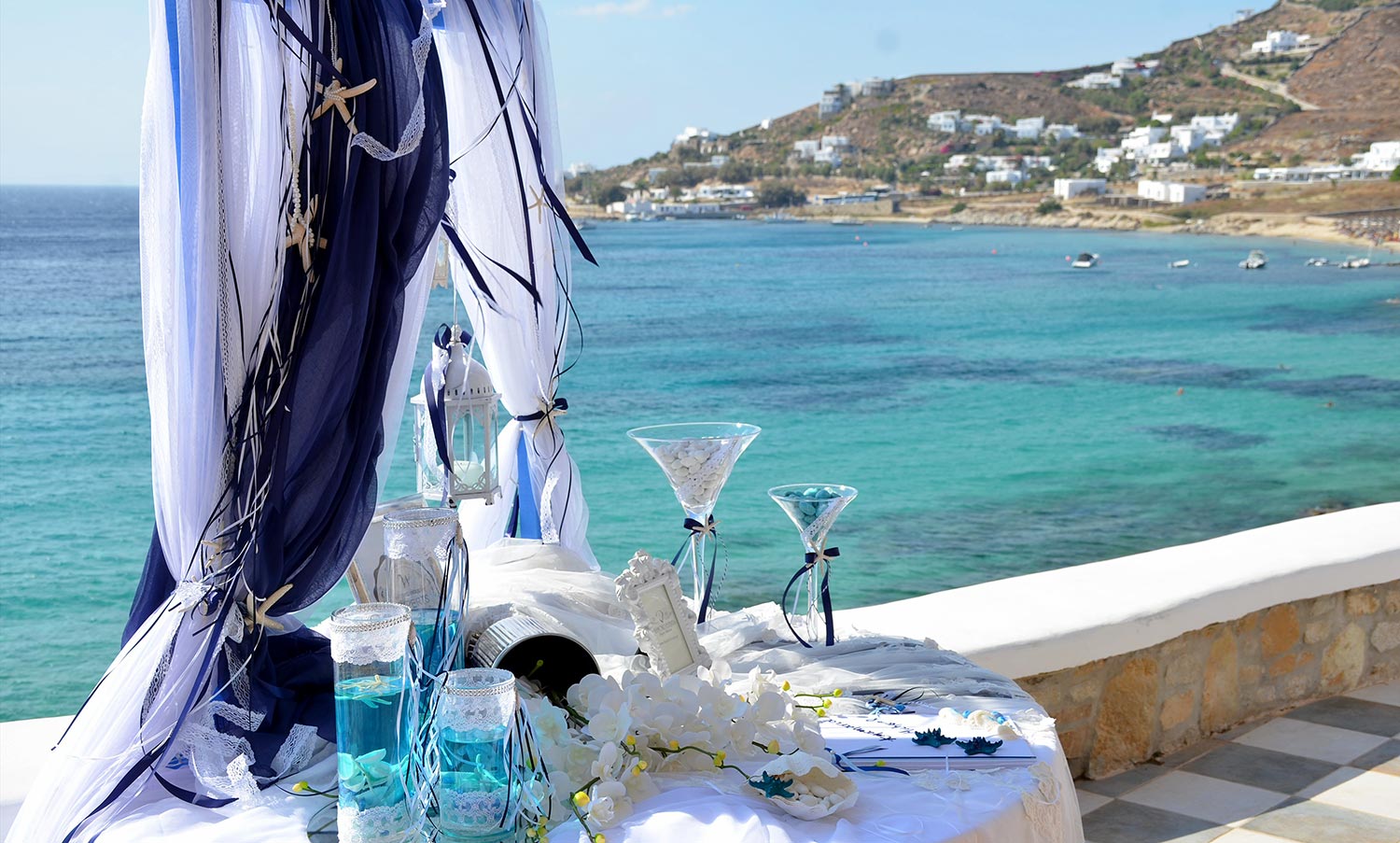 Mykonos | Japanese-Romanian Destination Wedding 6 Bespoke destination weddings by Rogdaki Events at Saint John Hotel, Mykonos.